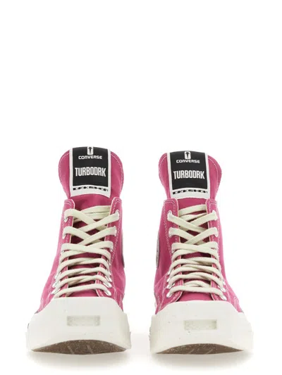 Shop Rick Owens Drkshdw X Converse Turbodrk Laceless Sneaker In Pink