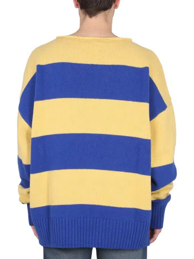 Right For Striped Shirt Unisex In Yellow