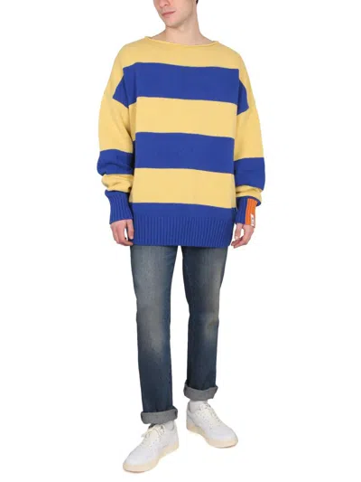Right For Striped Shirt Unisex In Yellow