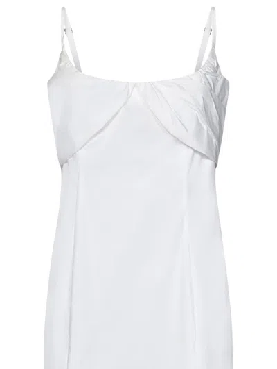 Shop Rotate Birger Christensen Midi Dress In White