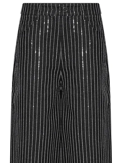 Shop Rotate Birger Christensen Trousers In Black