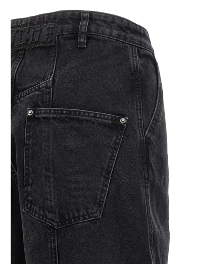 Shop Rotate Birger Christensen Rotate Carrot Fit Jeans In Black