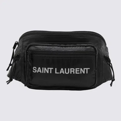 Shop Saint Laurent Bags In Nero/argento/ne/arg