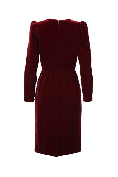 Shop Saint Laurent Dresses In Red
