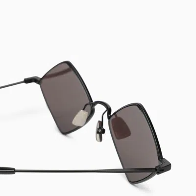 Shop Saint Laurent Diamond Sunglasses In Black