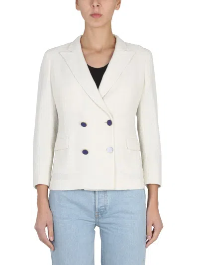 Shop Saulina Antonella Jacket In White
