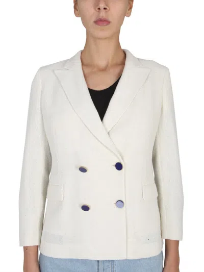Shop Saulina Antonella Jacket In White
