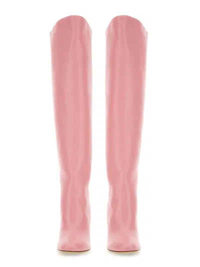 Shop Skorpios Adriana Boot In Pink
