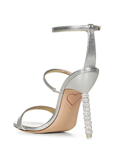 Shop Sophia Webster Rosalind Sandals In Silver