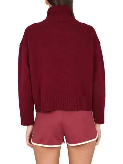 Shop Sporty And Rich Sporty & Rich Turtleneck Shirt In Purple