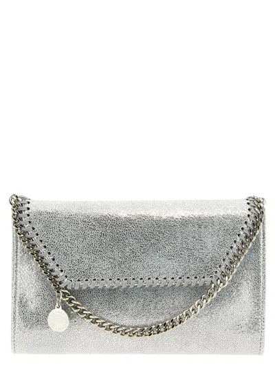Shop Stella Mccartney 'falabella' Crossbody Bag In Silver
