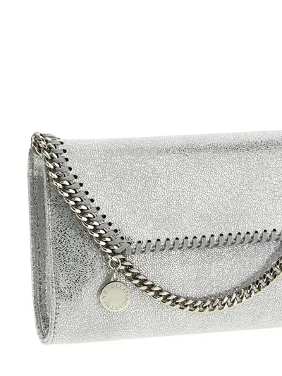 Shop Stella Mccartney 'falabella' Crossbody Bag In Silver