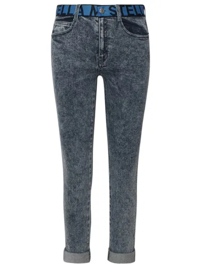 Shop Stella Mccartney Blue Skinny Jeans