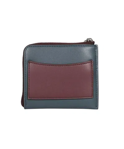 Shop Stella Mccartney Zipped Wallet In Blue