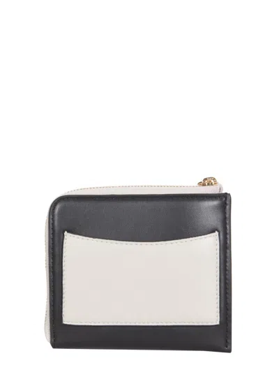 Shop Stella Mccartney Wallet With Zip In Black