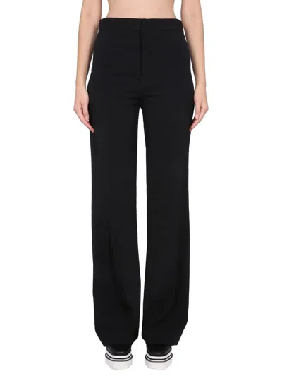 Shop Stella Mccartney Wool Pants In Black