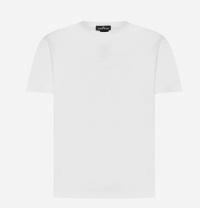 Shop Stone Island Shadow Project Jersey T-shirt In White
