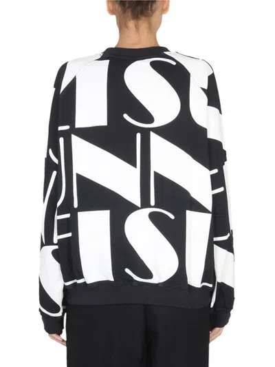 Sunnei Felpa Con Logo In Multicolour