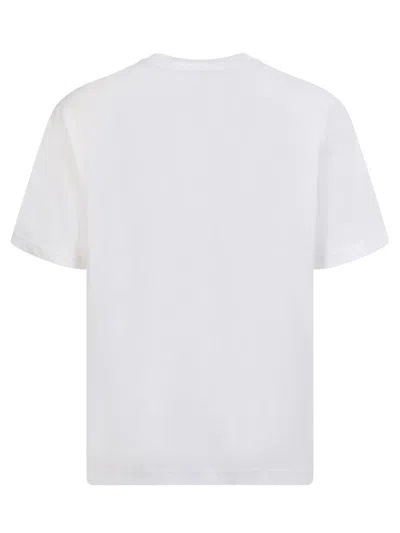 Shop Sunnei Crewneck T-shirt In White