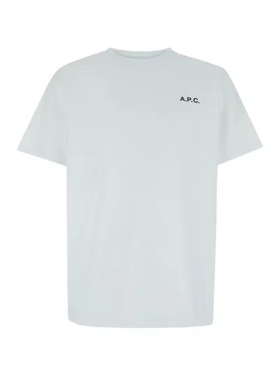 Shop Apc T-shirt Wave In White