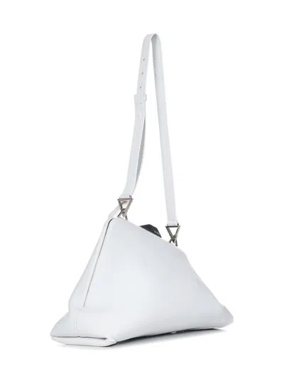 Shop Attico The  ''day Off'' Shoulder Bag In White