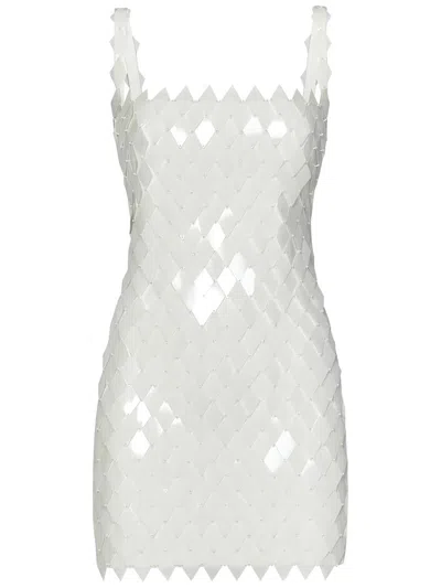 Shop Attico The  ''rue'' Mini Dress In White