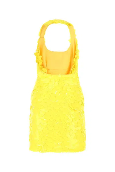 Shop Attico The  Dress In Yellow