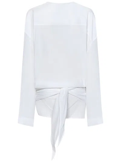 Shop Attico The  Mini Dress In White
