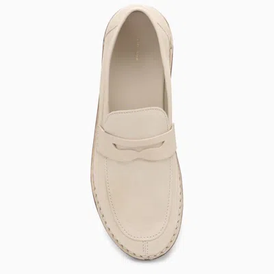 Shop The Row Cary Tofu Loafer In Beige