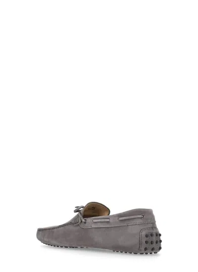 Shop Tod's Flat Shoes Grey