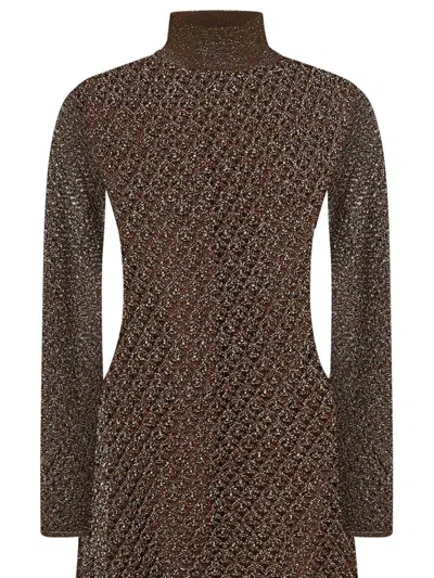 Shop Tom Ford Dress In Brown