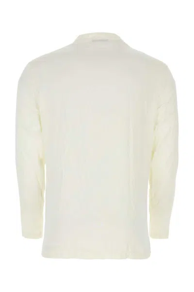 Shop Tom Ford Henley Shirt In Ivory