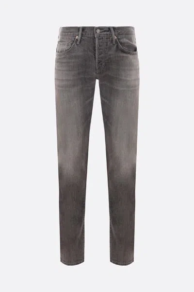 Shop Tom Ford Jeans In Pale Grey