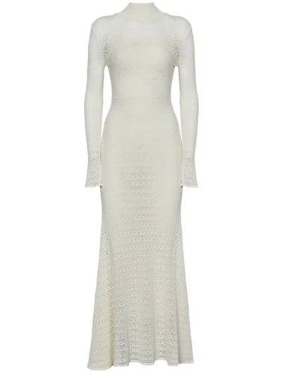 Shop Tom Ford Long Dress In White