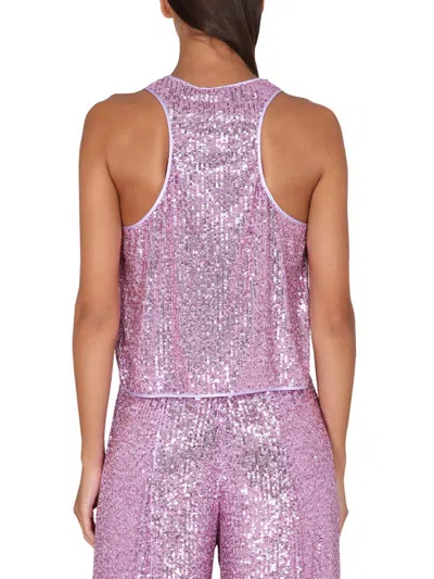 Shop Tom Ford Sequined Top In Lilac