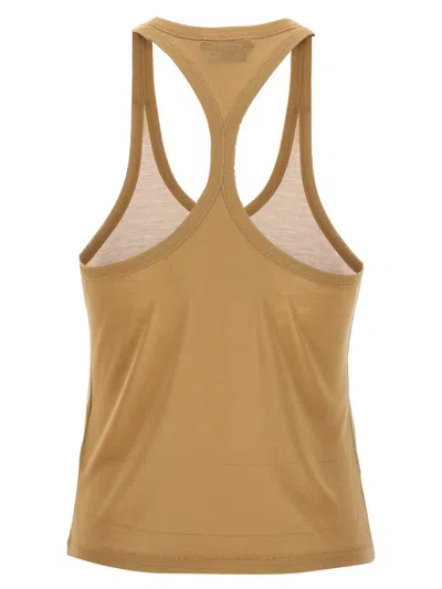 Shop Tom Ford Tank Top In Golden