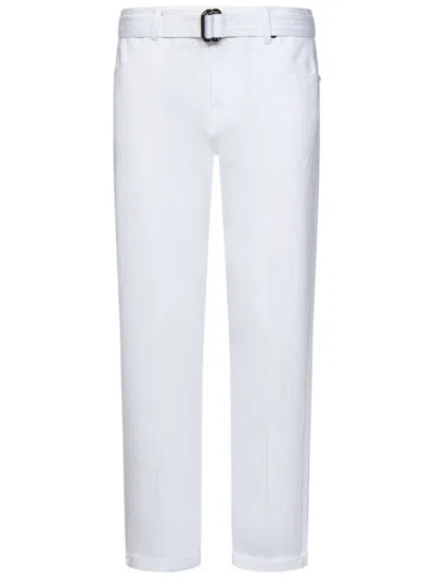 Shop Tom Ford Trousers In White