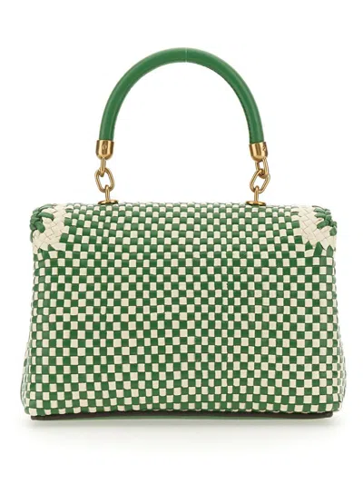 Shop Tory Burch Kira Mini Bag In Green