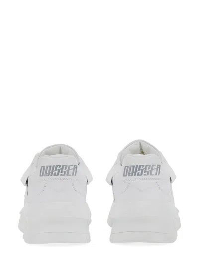Shop Versace "odyssey" Sneaker In White