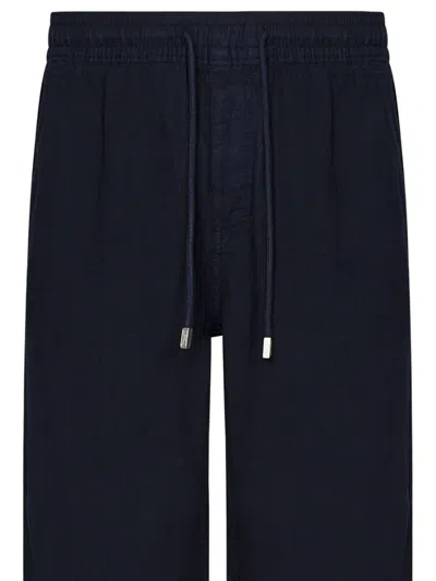 Shop Vilebrequin Pacha Trousers In Blue