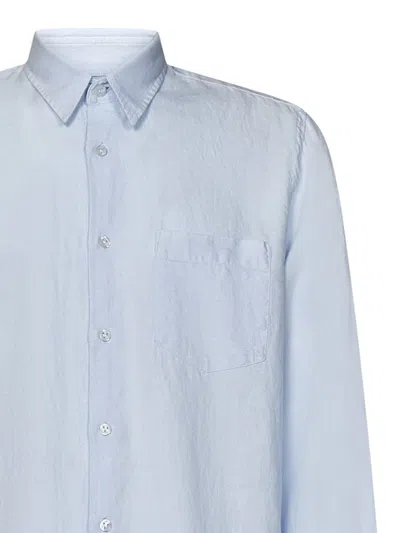 Shop Vilebrequin Shirt In Clear Blue