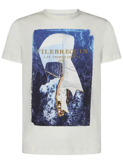 Shop Vilebrequin T-shirt In White
