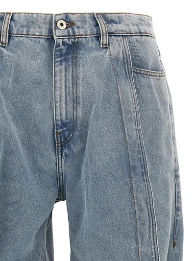 Shop Y/project 'evergreen Banana' Jeans In Blue