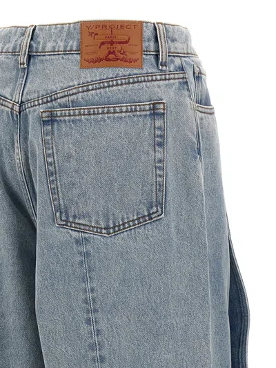 Shop Y/project 'evergreen Banana' Jeans In Blue