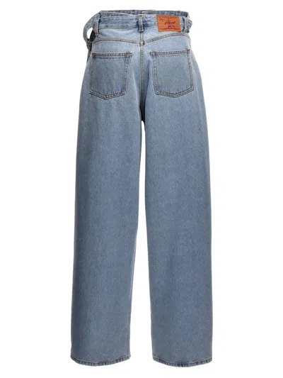 Shop Y/project 'evergreen' Jeans In Blue