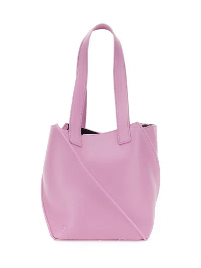 Shop Yuzefi Small Swirl Tote Bag In Pink