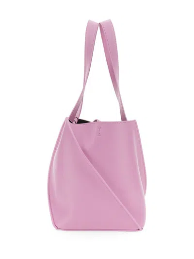 Shop Yuzefi Small Swirl Tote Bag In Pink