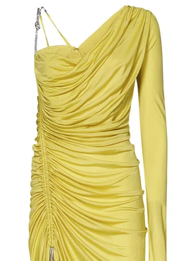 Shop Zuhair Murad Dress In Yellow