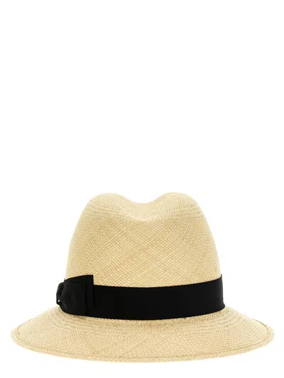 Shop Borsalino 'panama Quinto' Hat In Black