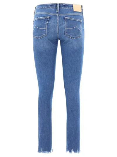 Shop Jacob Cohen "kim" Jeans In Blue